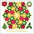 cross stitch pattern Kaleidoscope - Christmas