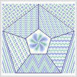 cross stitch pattern Relaxed and Calm
