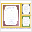 cross stitch pattern The Lord's Prayer