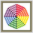 cross stitch pattern Color Sphere