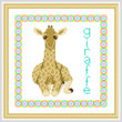 cross stitch pattern Baby Giraffe