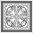 cross stitch pattern Spooky Bones and Friends
