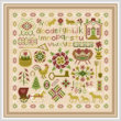 cross stitch pattern Shades of Yesteryear