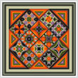 cross stitch pattern Enhanced Diamonds - Halloween
