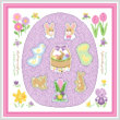 cross stitch pattern Easter Maze