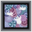 cross stitch pattern October Night