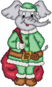 cross stitch pattern Eli The Elf