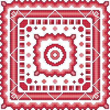cross stitch pattern Fantasia  12