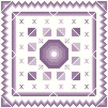 cross stitch pattern Fantasia  1
