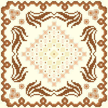 cross stitch pattern Fantasia  2