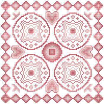 cross stitch pattern Fantasia  4