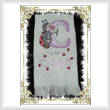 cross stitch pattern Ladybug Magic Alphabet