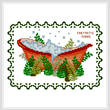 cross stitch pattern BathTub Collection Fantastic Ferns