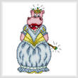 cross stitch pattern Harriet The Princess