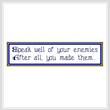 cross stitch pattern Speak Well