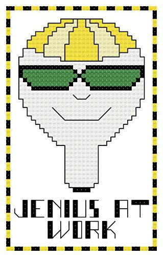 cross stitch pattern Jenius