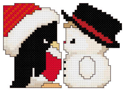 cross stitch pattern Friends