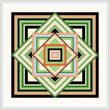 cross stitch pattern Geometric Trivet