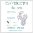 cross stitch pattern Capricorn