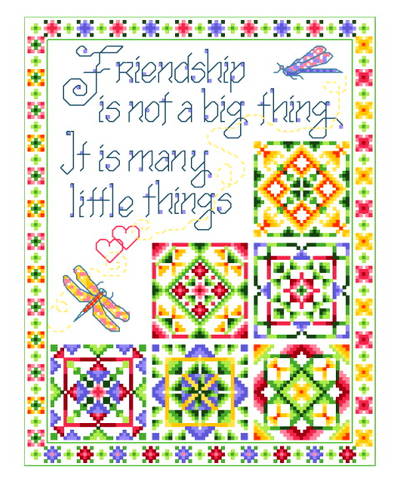 cross stitch pattern Little Things