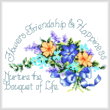 cross stitch pattern Bouquet of Life