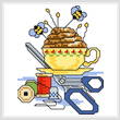 cross stitch pattern Sewing Bees