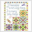 cross stitch pattern Little Things