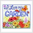 cross stitch pattern My Garden