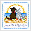 cross stitch pattern You and Me by the Sea