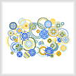 cross stitch pattern Bubbles