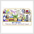 cross stitch pattern My Desk
