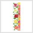 cross stitch pattern Roses and Quilts