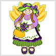 cross stitch pattern May Angel