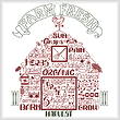 cross stitch pattern Let's Farm