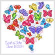 cross stitch pattern Once Upon a Butterfly