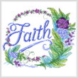 cross stitch pattern Feathered Faith