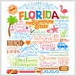 cross stitch pattern Let's Visit Florida