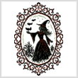 cross stitch pattern Gothic Mirror