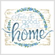 cross stitch pattern So Good to be Home