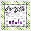 cross stitch pattern Apothecary Shoppe