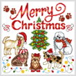 new cross stitch pattern - Dog Gone Christmas