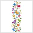 cross stitch pattern Butterflies Banner