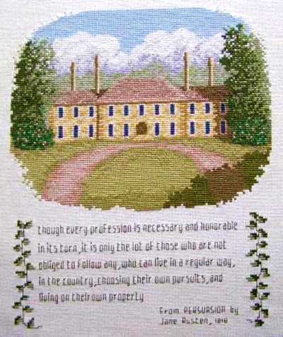 cross stitch pattern From Persuasion