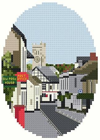 cross stitch pattern M'Hampstead