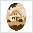 cross stitch pattern Dan Emmett Birthplace