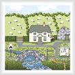 cross stitch pattern Stonebridge Farm
