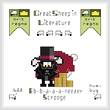 cross stitch pattern Eb-b-a-a-a-neezer Scrooge