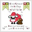 cross stitch pattern Good or B-a-a-a-d