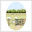 cross stitch pattern The Kissing Gate