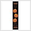 cross stitch pattern Trick or Treat